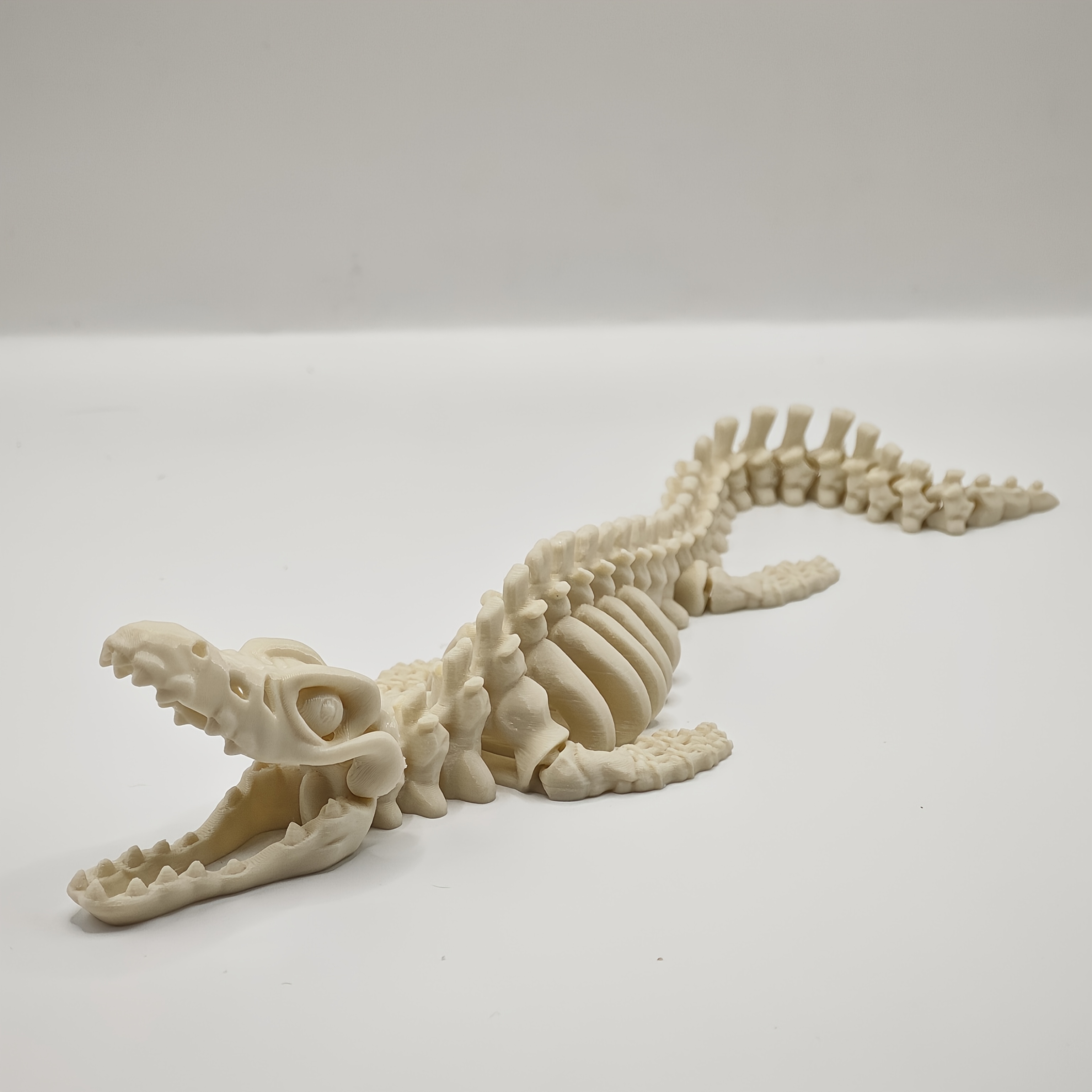 Marine Aquarium Used - 1pc 20cm Realistic Mosasaur Skeleton Replica