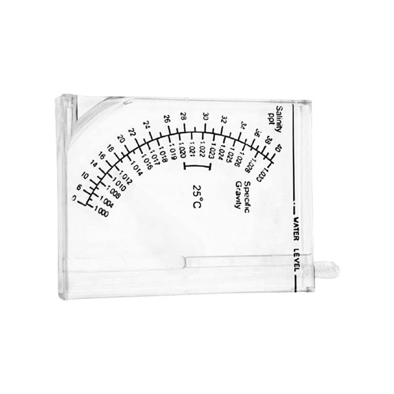 Marine Aquarium Hydrometer - Accurate Aquarium Hydrometer Saltwater Meter Salinity