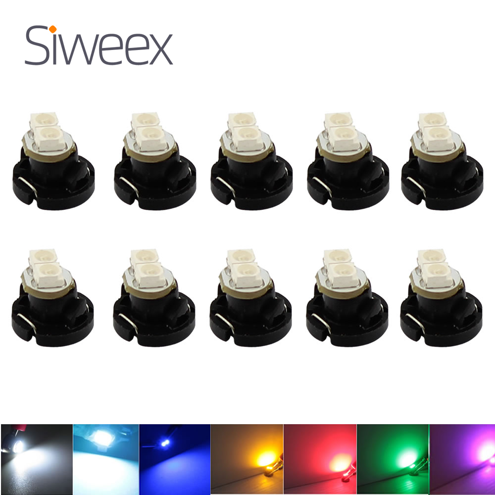 10Pcs/Lot NW6 T4.2 2SMD LED In - Actinic Blue Led ulasan dan harga