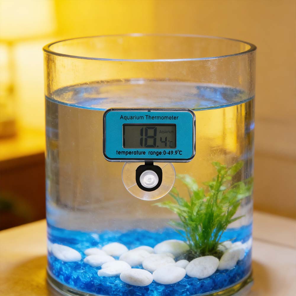 Waterproof Digital Fish Tank T - Marine Aquarium Hydrometer ulasan dan harga