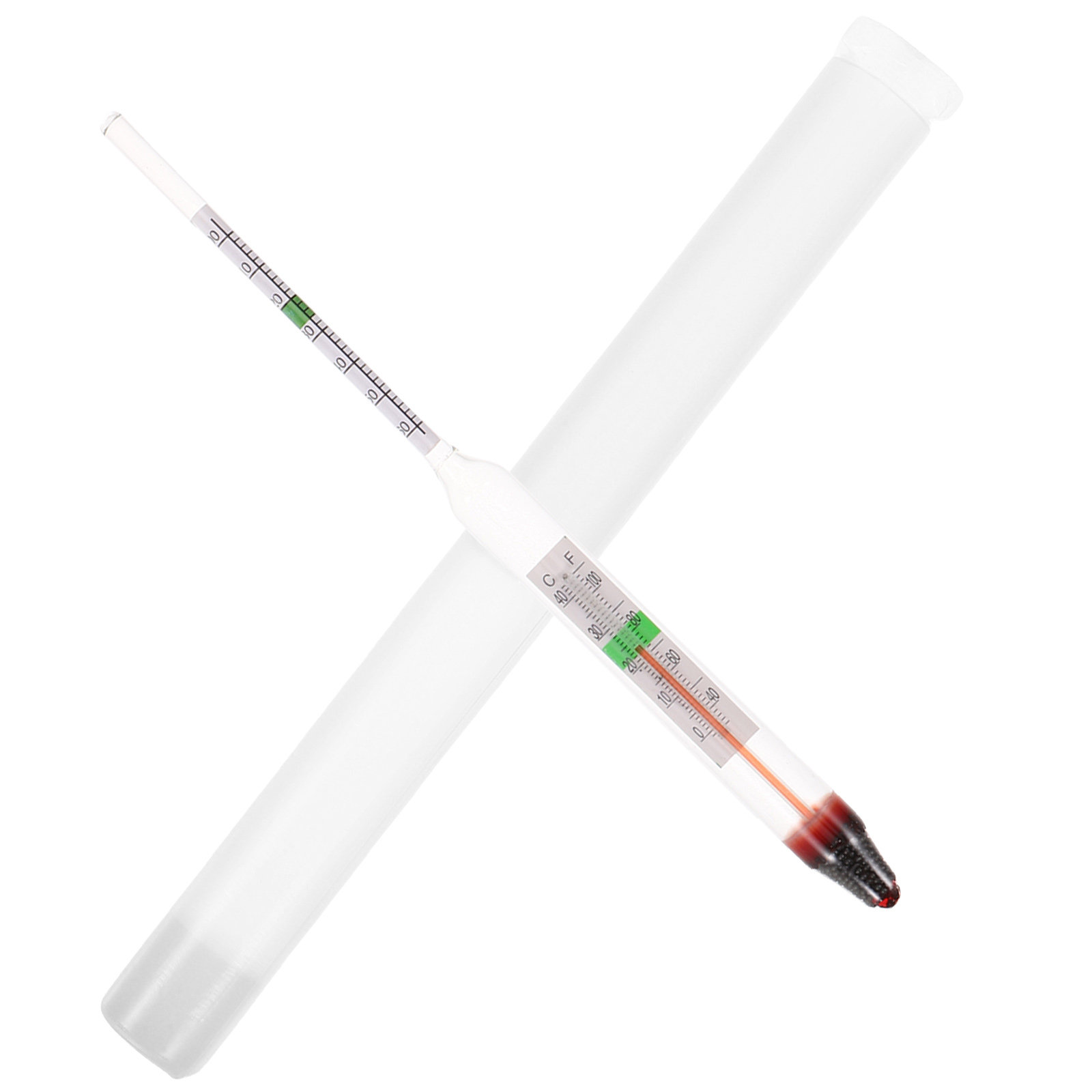 1Set Salinity Hydrometer Glass - Marine Aquarium Hydrometer ulasan dan harga