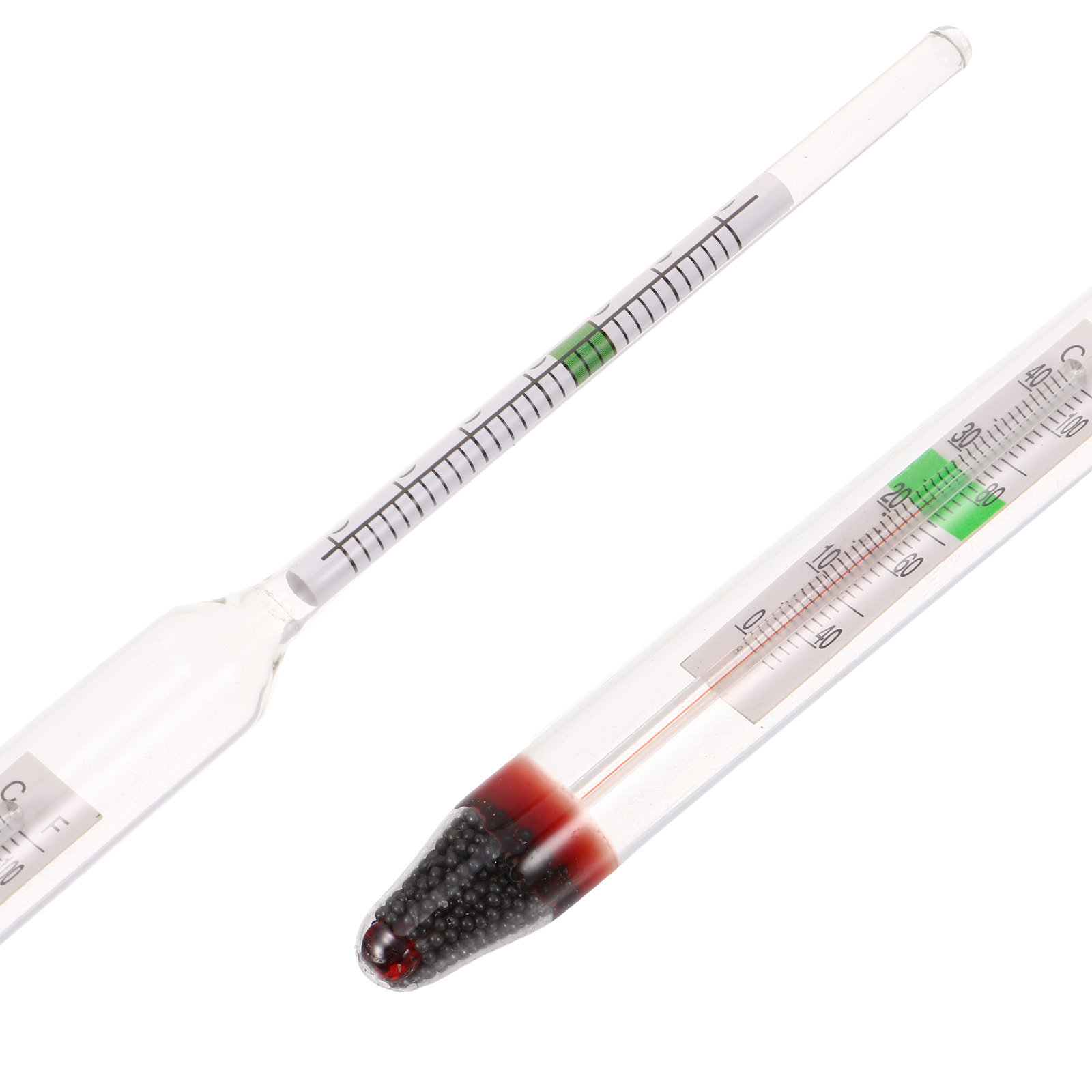 1Set Salinity Hydrometer Glass - Marine Aquarium Hydrometer ulasan dan harga