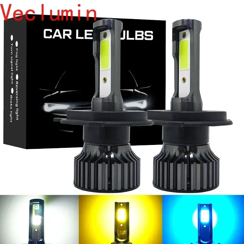 P1Car LED Headlight H4 H7 H1 H - Actinic Blue Led ulasan dan harga