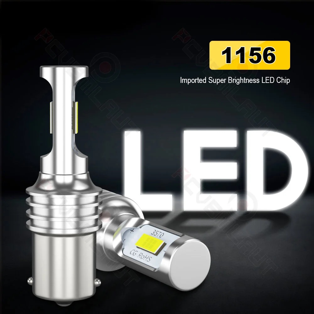 P21W 1156 BA15S LED Reverse Li - Actinic Blue Led ulasan dan harga