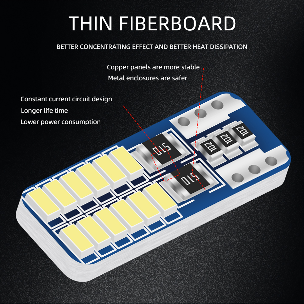 2/6/10/20PCS T10 W5W LED Car I - Actinic Blue Led ulasan dan harga