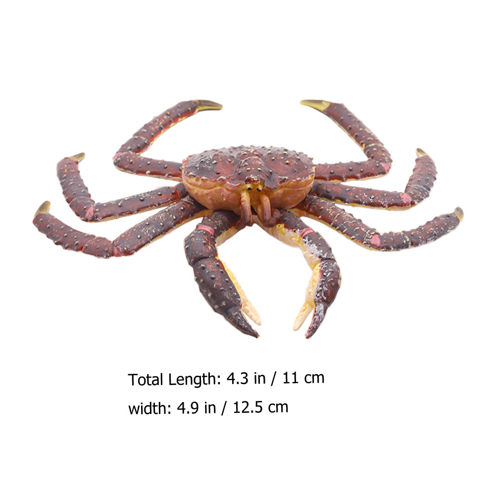1Pcs Crab-Shaped Simulated Mar - Marine Aquarium Home ulasan dan harga