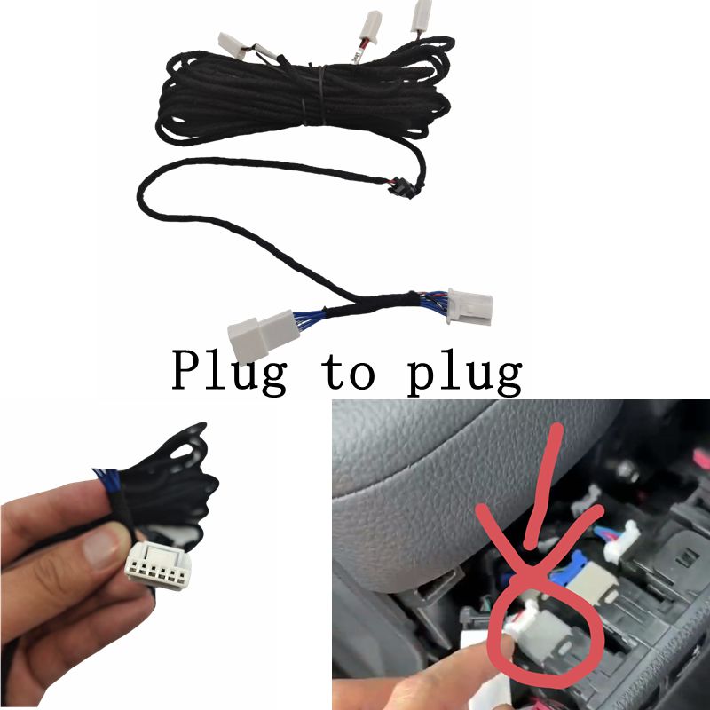4PCS LED Car Interior Atmosphe - Actinic Blue Led ulasan dan harga