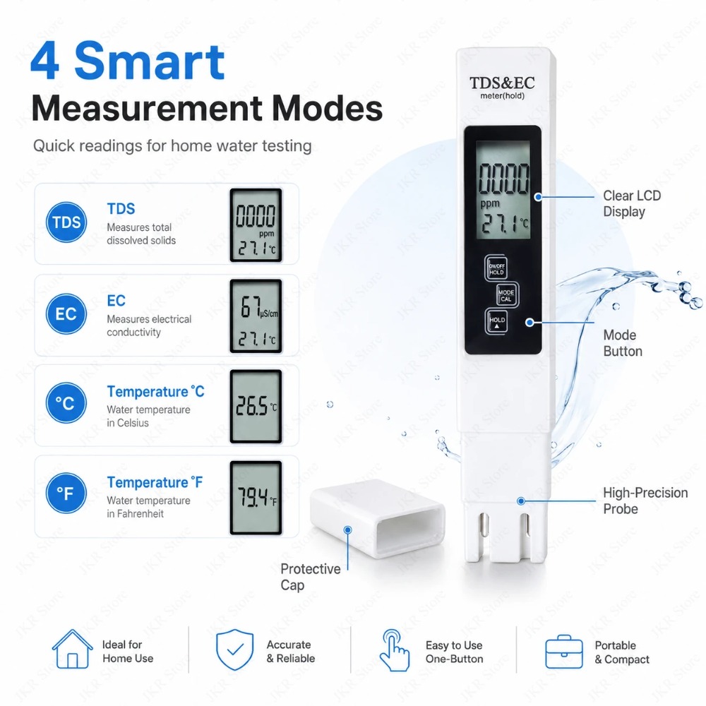Water Quality Test Meter TDS E - Marine Aquarium Hydrometer ulasan dan harga