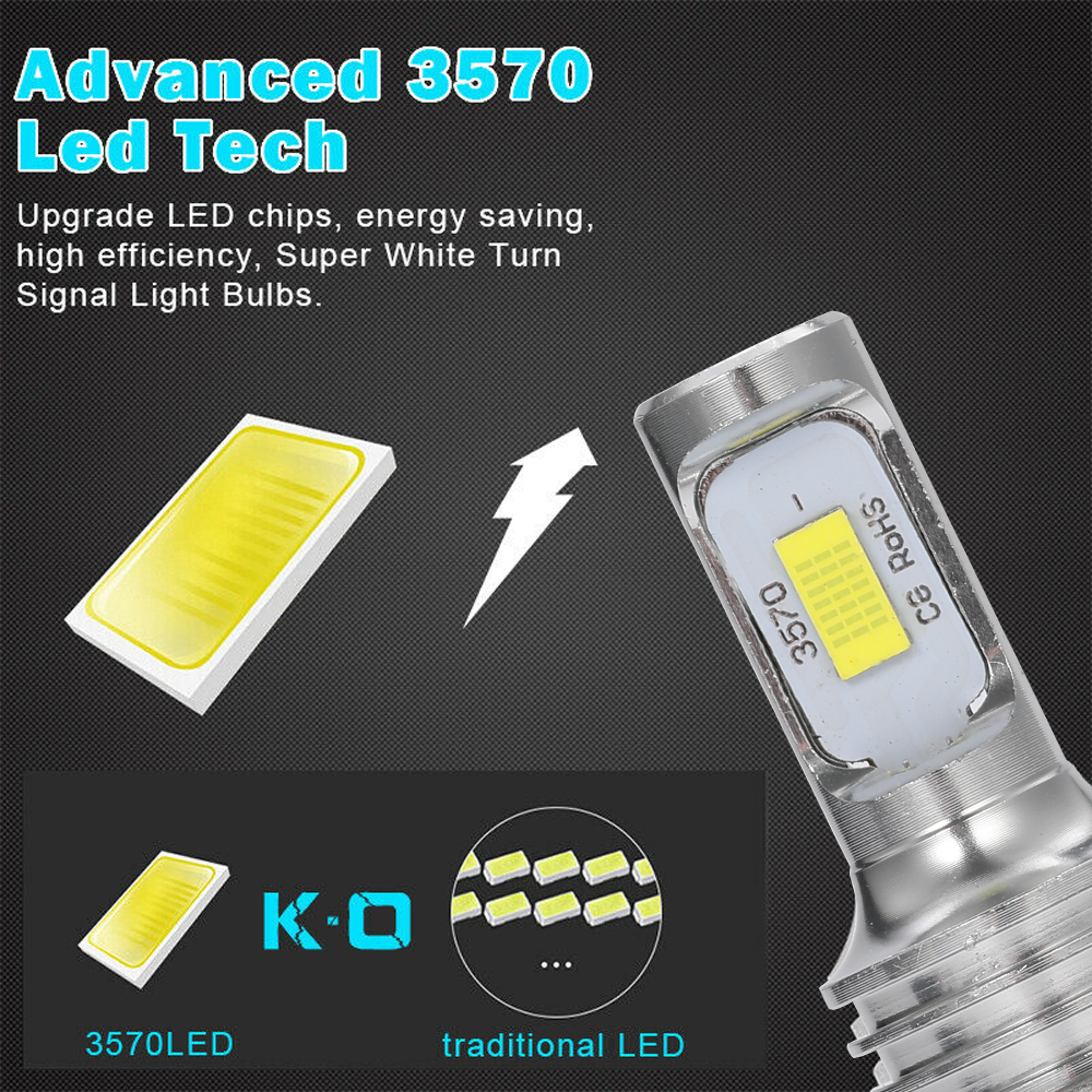 2pcs H7 H4 8000K Ice Blue 3000 - Actinic Blue Led ulasan dan harga