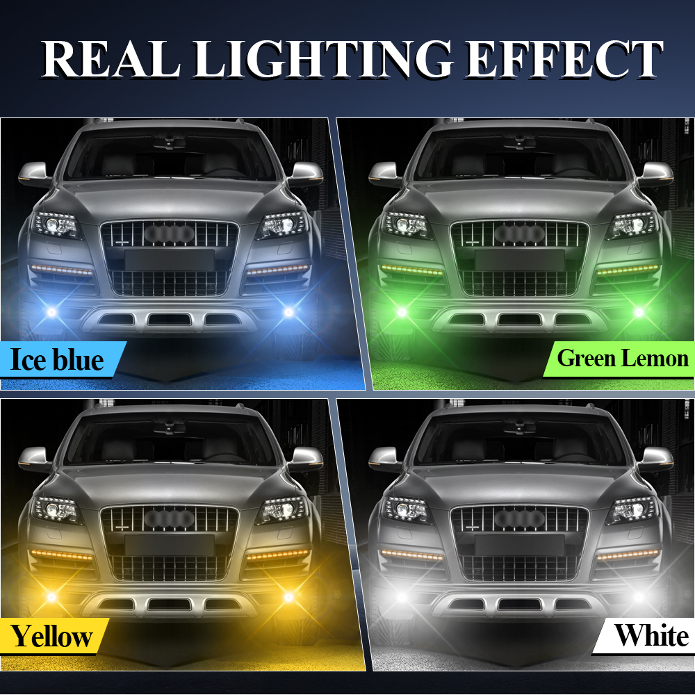 LED Fog Lights For Audi Q7 4L  - Actinic Blue Led ulasan dan harga