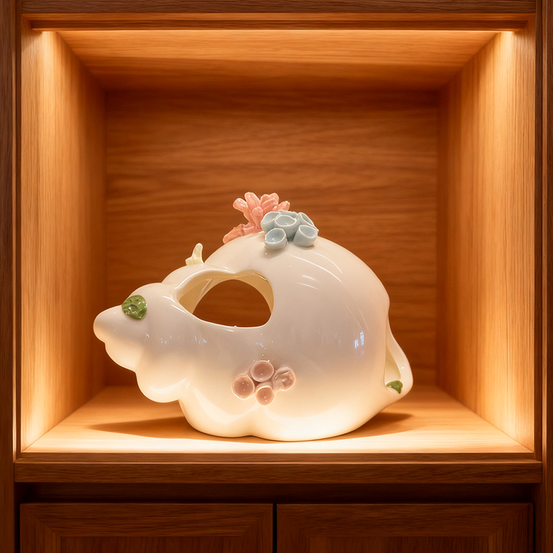 Ceramic Marine Ornaments, Liqu - Marine Aquarium Home ulasan dan harga